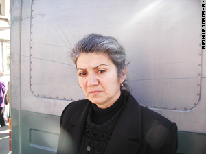 Artyom's mother Karine Aghbalyan