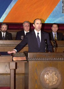 "To Faithfully Follow . . .": Robert Kocharyan begins second term