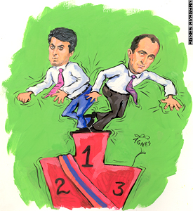 Decision 2003: Kocharyan Faces Demirchyan in Run-Off