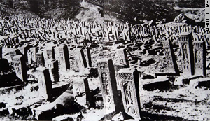 Thousands of khachkars used to stand in Jugha, but no more.