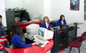 Travel agency got unwanted visitors last Thursday.