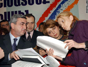 The Days After: Sargsyan says Europeans have "different mentality"; Demirchyan says the fight isn't over